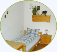 Schlafgelegenheit im 1-Bettzimmer