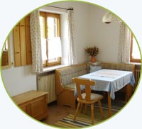 Sitzgelegenheit im 3-Bettzimmer